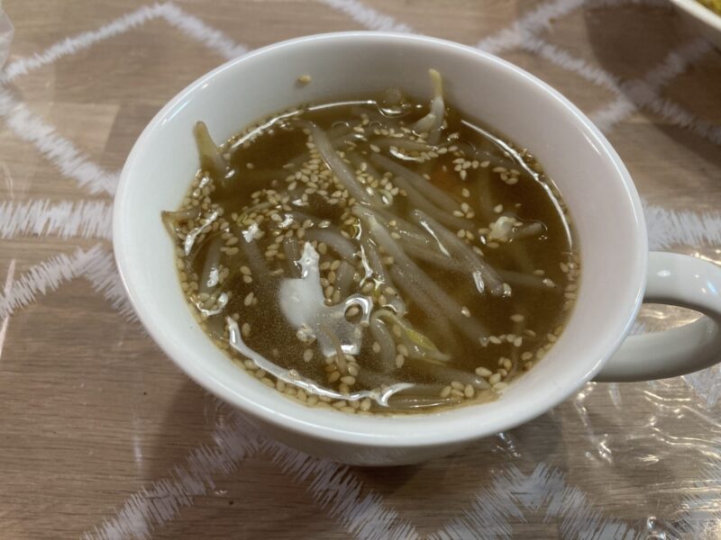 ミートボールの中華スープの写真